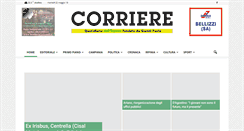 Desktop Screenshot of corriereirpinia.it